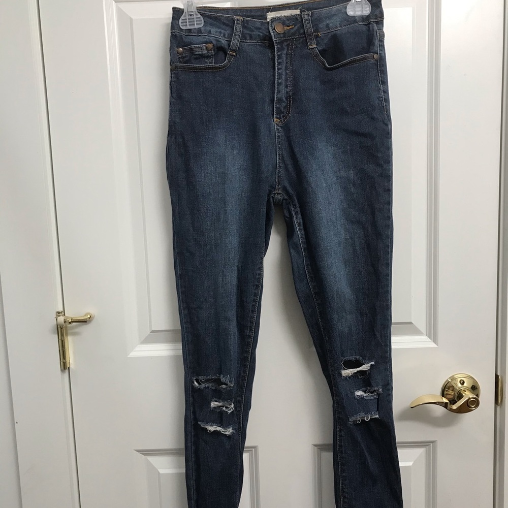 Mind Code high waisted skinny jeans